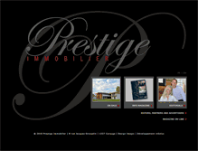 Tablet Screenshot of prestigeimmobilier.ch